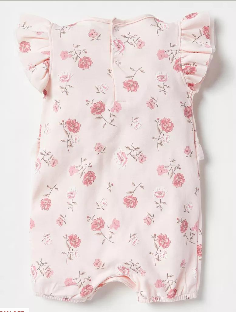 Juniors Floral Romper