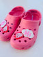 R&B Hi Pink Crocs