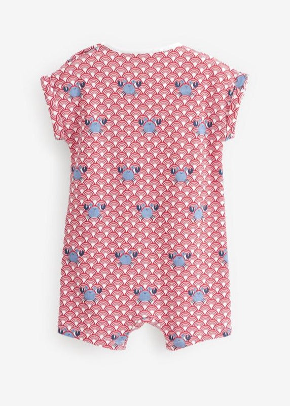 Next Printed Whale Romper