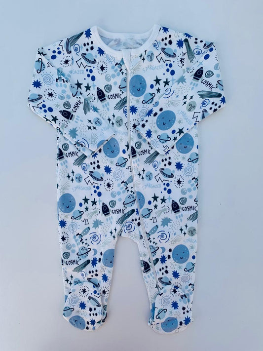 Juniors Zipped Sleepsuit