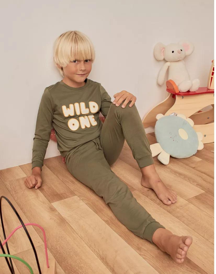 Juniors " Wild One " Shirt & Trouser Set