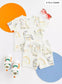 Max Printed Dino Shirt & Shorts Set