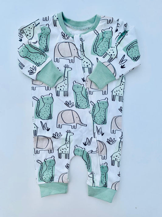 Matalan Safari Animal Sleepsuit