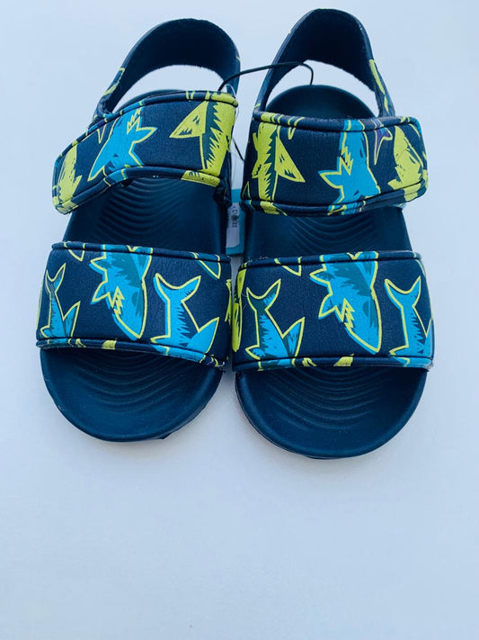 Matalan Printed Shark Sandals