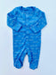 Matalan Transports on Blue Sleepsuit