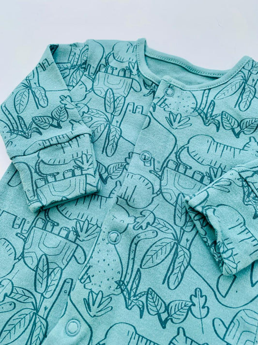 Matalan Animal Print Sleepsuit