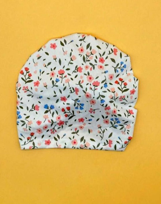 SHEIN Floral Turban Cap