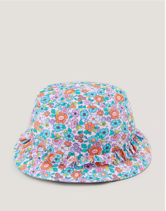 Matalan Printed Flowers Hat
