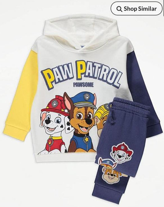 George " Paw Patrol " Sweat Hoodie & Trouser Set