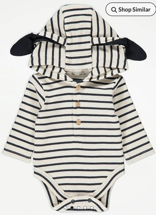 George Hooded Bodysuit & Trouser Set