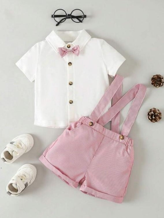 SHEIN  Suspenders Set