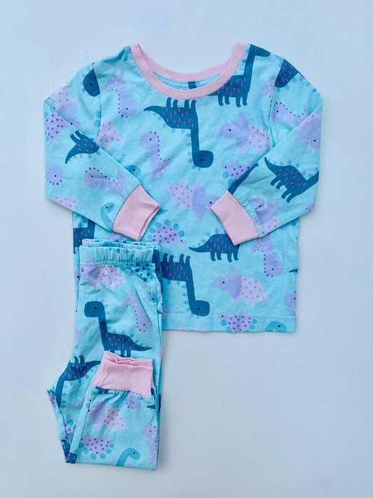 Matalan Printed Dino shirt & trouser Set