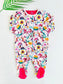 Next Printed Flowers Sleepsuit