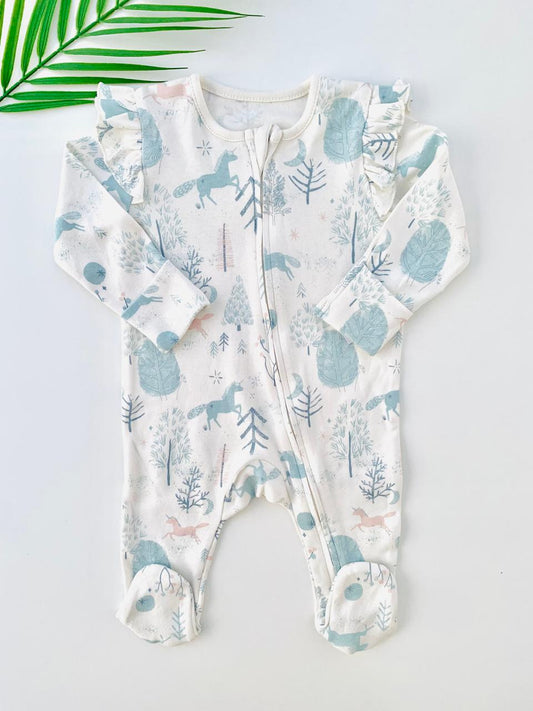 George Zipped Sleepsuit
