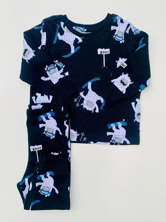 Matalan Printed Yeti Shirt & Trouser set