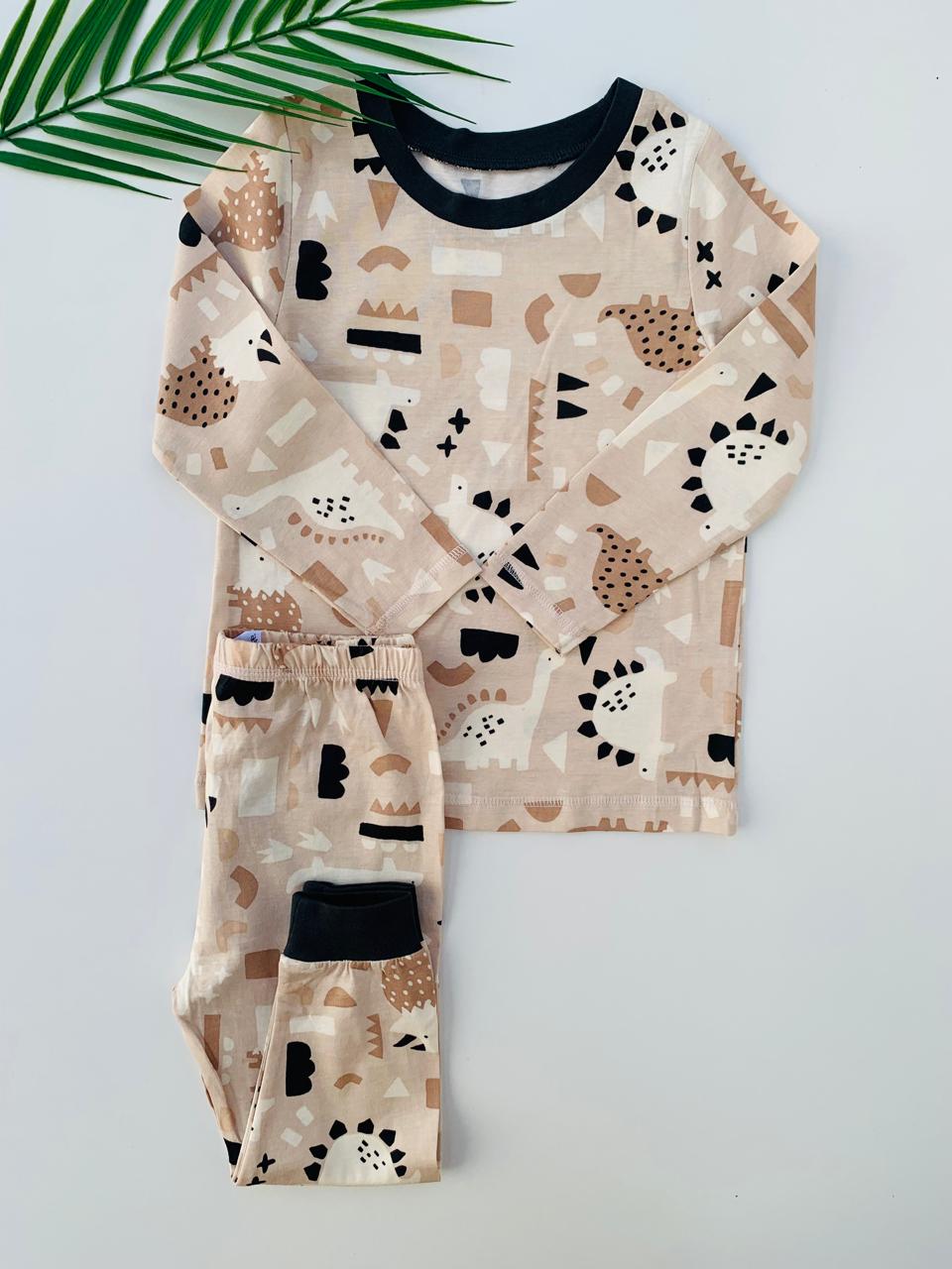 George Printed Dinos Shirt & Trouser Set