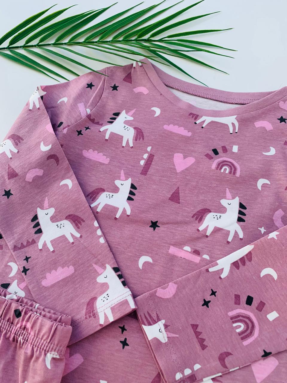 George Printed Unicorns Shirt & trouser set