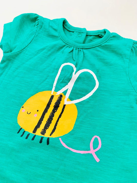 Next Bee Shirt & Short Set