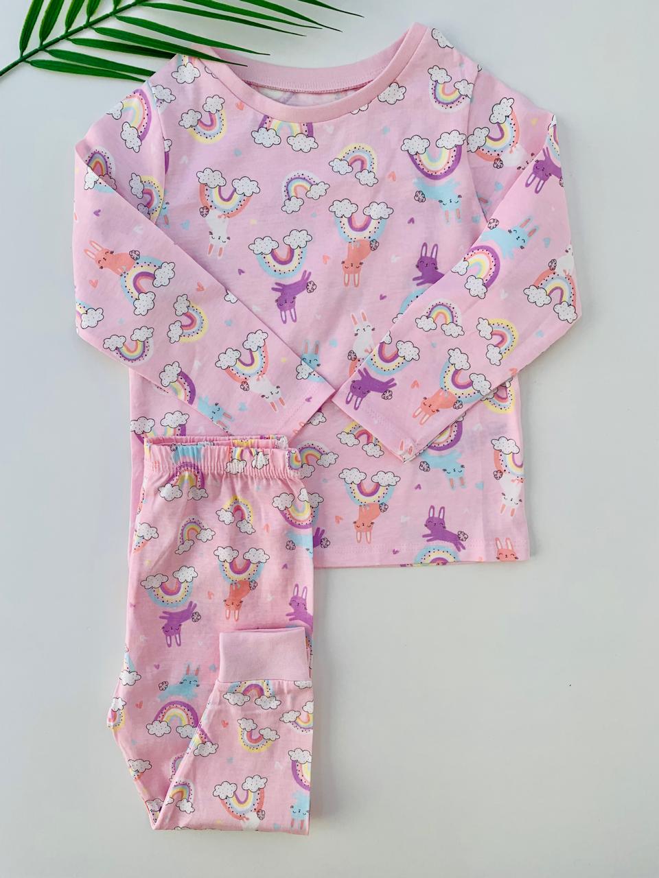 George Rainbows Print Shirt & Trouser Set