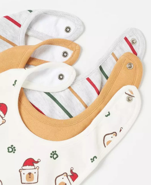 MAX Pack Of 3 "Hey Cutie" Bibs