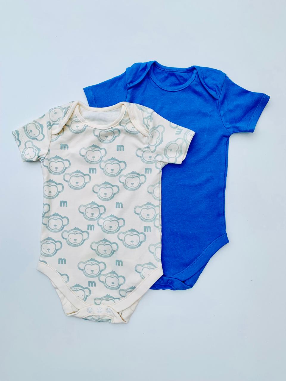 George Pack Of 2 Halfsleeves Bodysuits