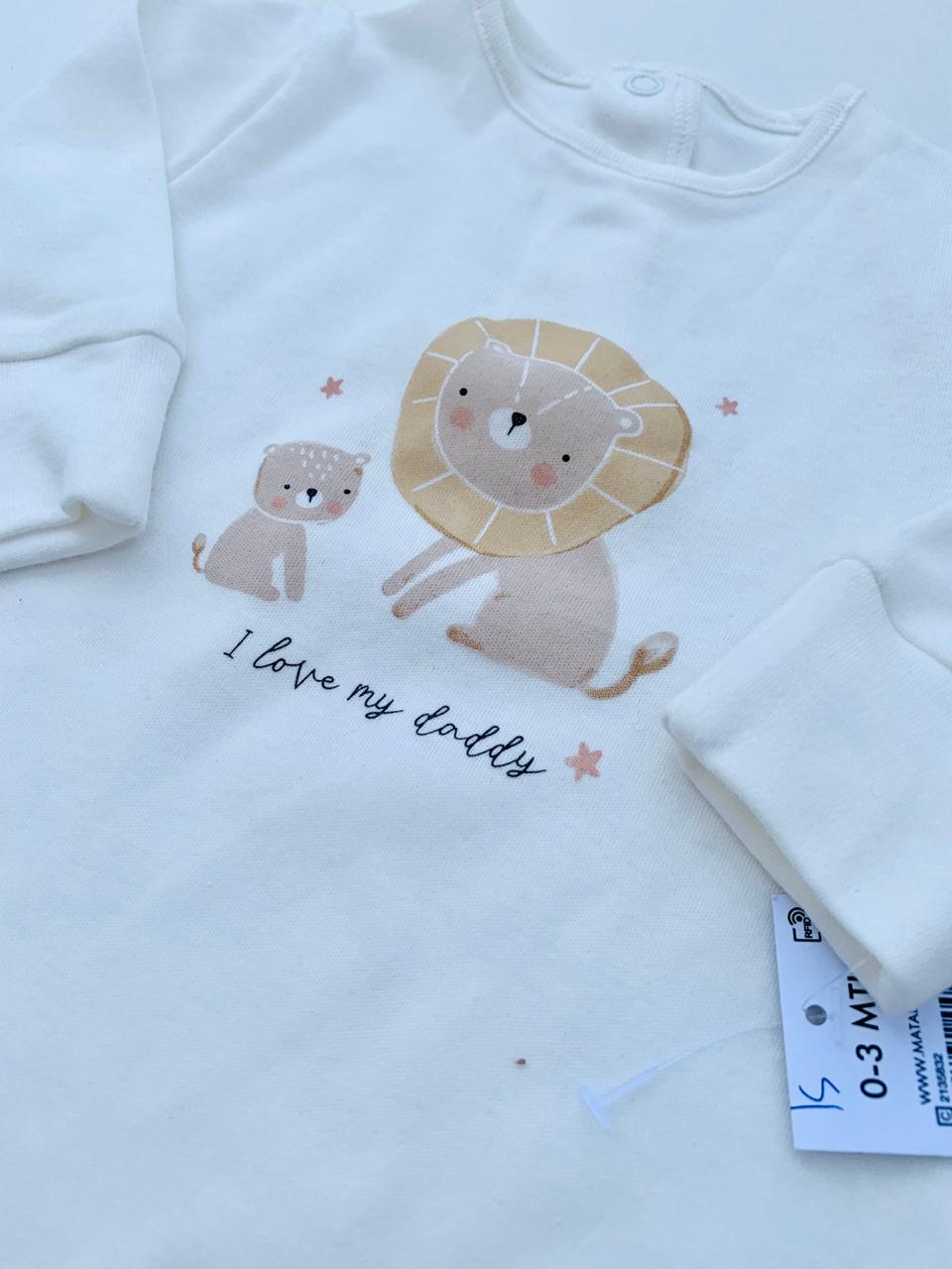 Matalan “I love you daddy” Sleepsuit