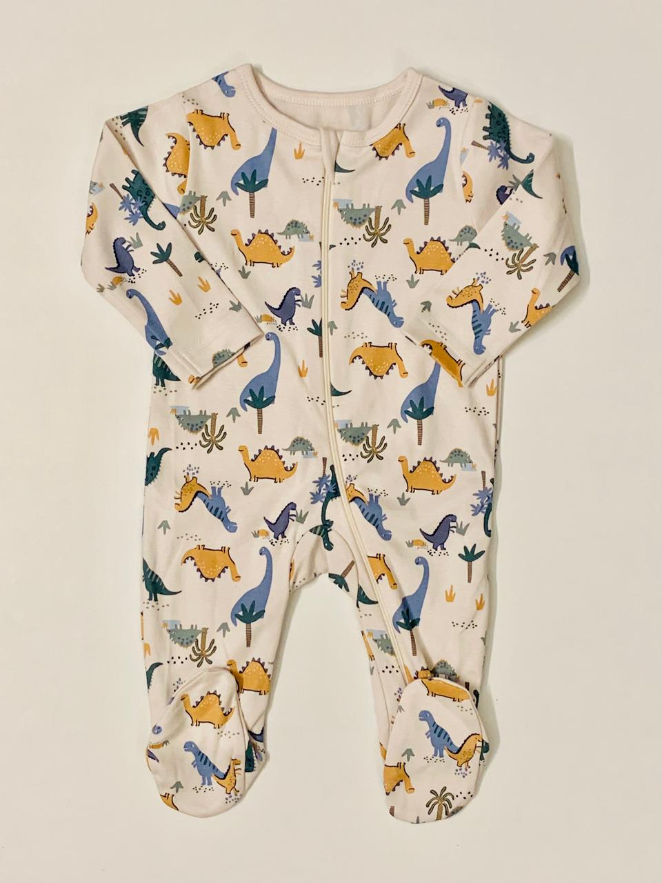 Juniors Printed Dinos Sleepsuit