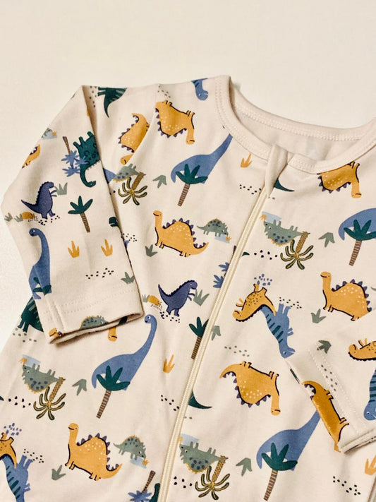 Juniors Printed Dinos Sleepsuit