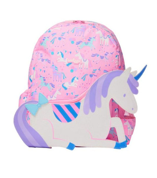 SMIGGLE 3D  Unicorn  School Bag with Cap