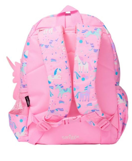 SMIGGLE 3D  Unicorn  School Bag with Cap