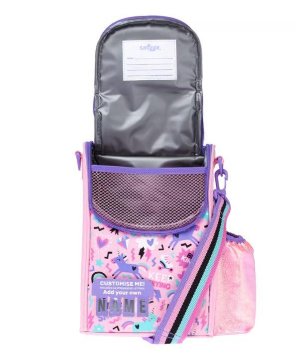 SMIGGLE Insulated Unicorn Lunch Bag with Name option