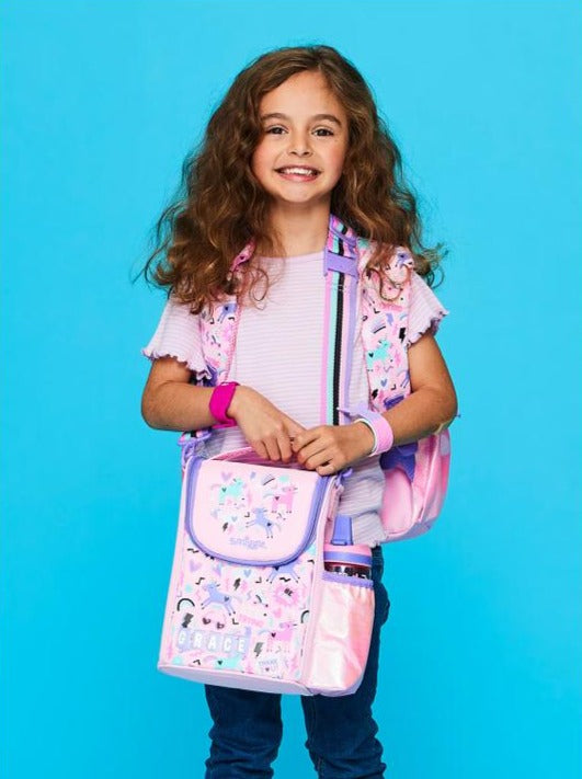 SMIGGLE Insulated Unicorn Lunch Bag with Name option