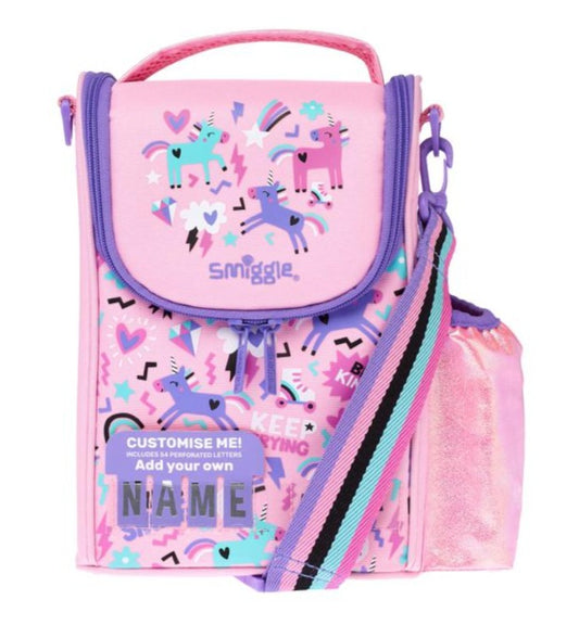 SMIGGLE Insulated Unicorn Lunch Bag with Name option