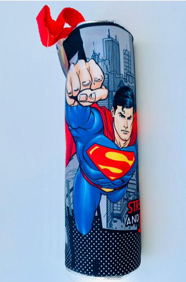 R&B Superman Geometry Pouch