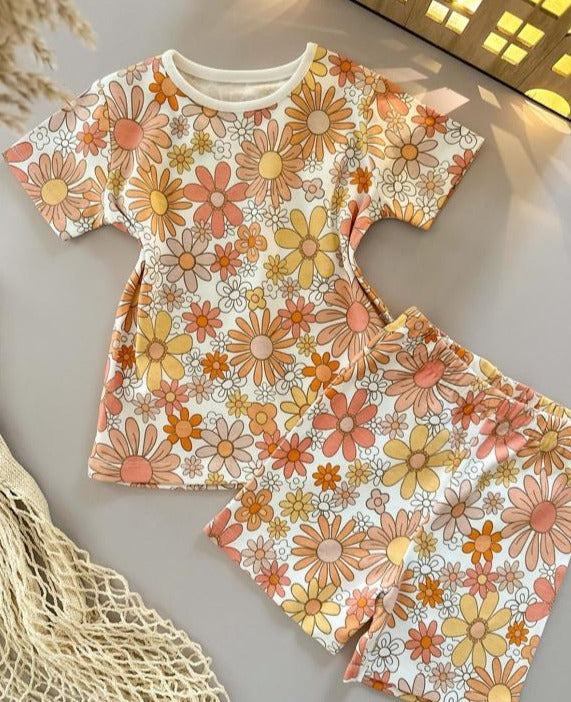 George Floral Shirt & Shorts Set