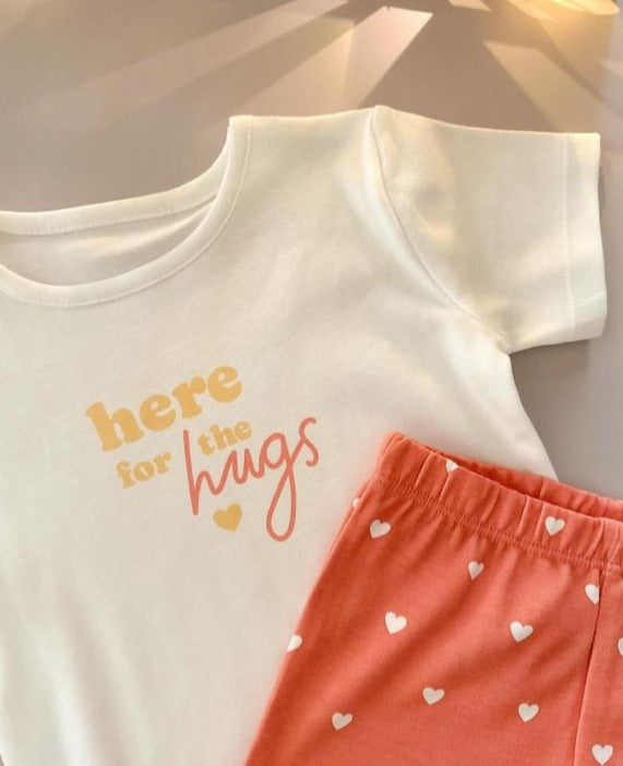 George "Here For The Hugs" Shirt & Shorts Set