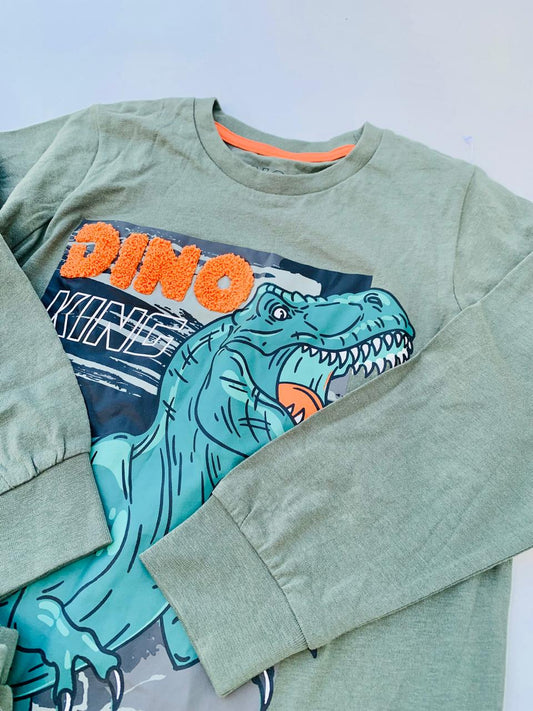 Matalan "Dino King" Shirt & Trouser Set