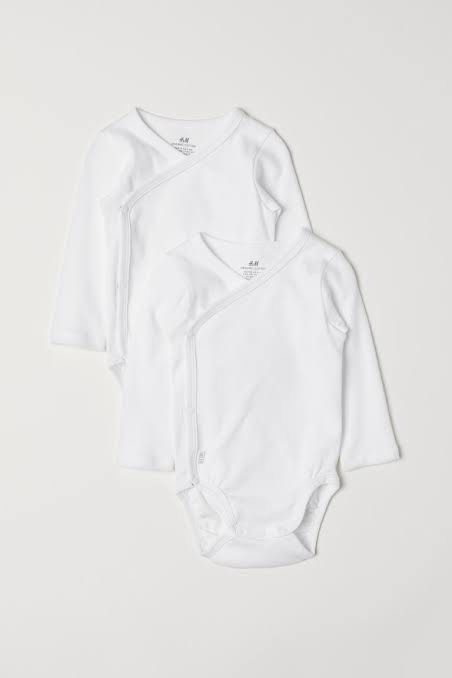 H&M Pack Of 2 Fullsleeves Bodysuits