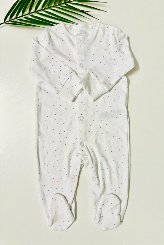 Next Printed Stars Sleepsuit