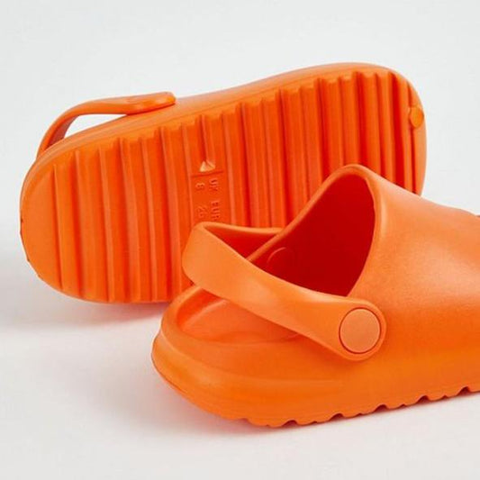 George Plain Orange Crocs