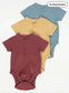 George Pack of 3 Half Sleeve Bodysuits