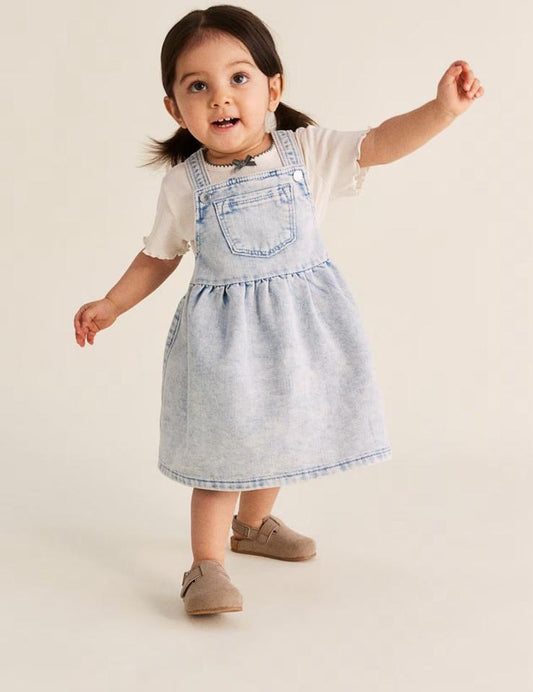 H&M Blue Denim Frock