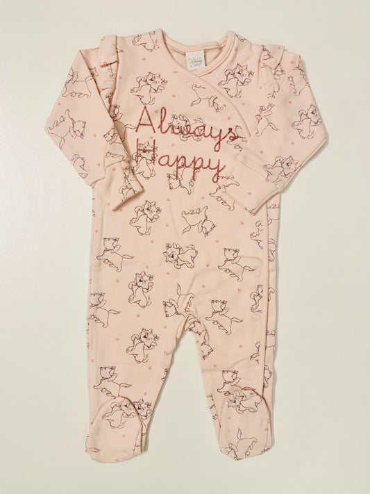 Matalan " Always Happy " Sleepsuit