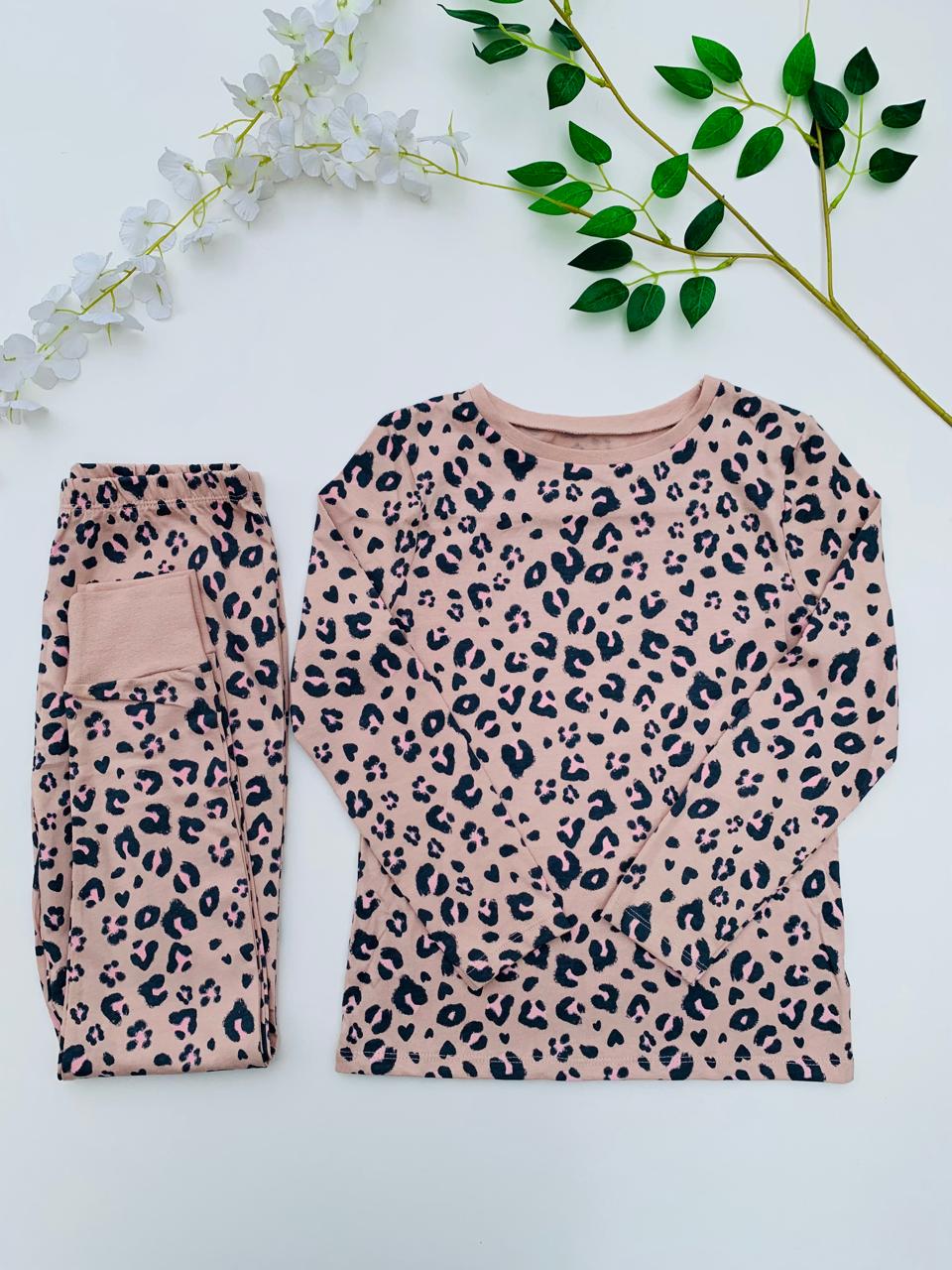 George Cheetah Print Shirt & Trouser Set