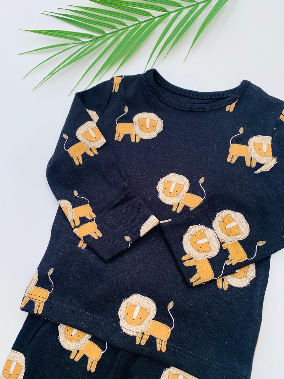 George Printed Little Lion Shirt & Trouser set
