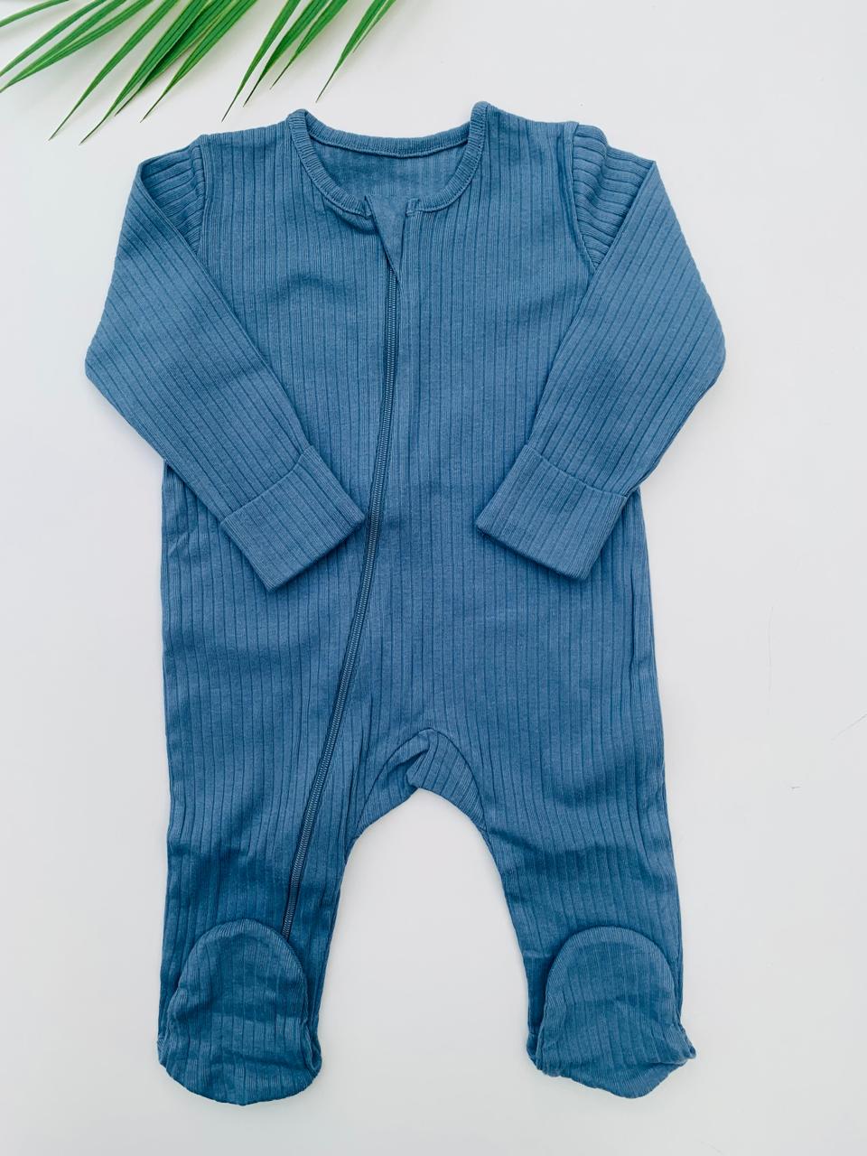 George Ribbed Sleepsuit