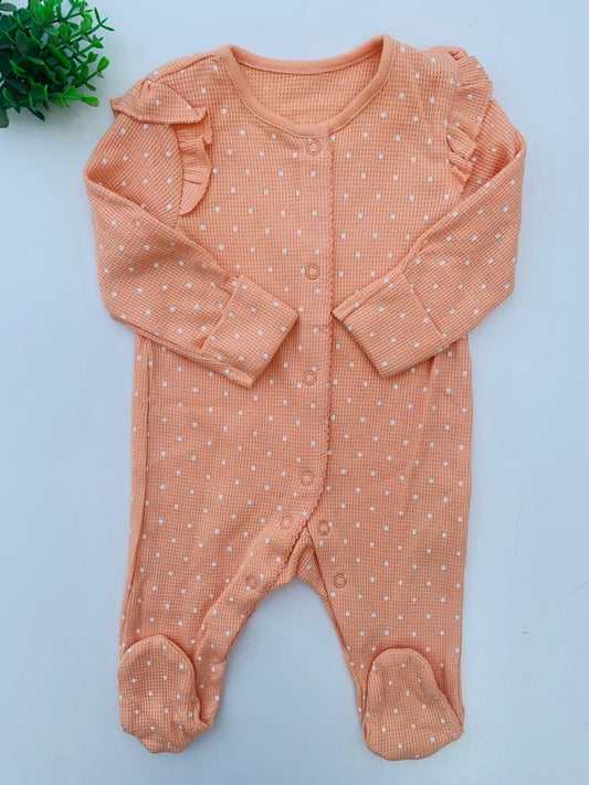 George Polka dots Sleepsuits