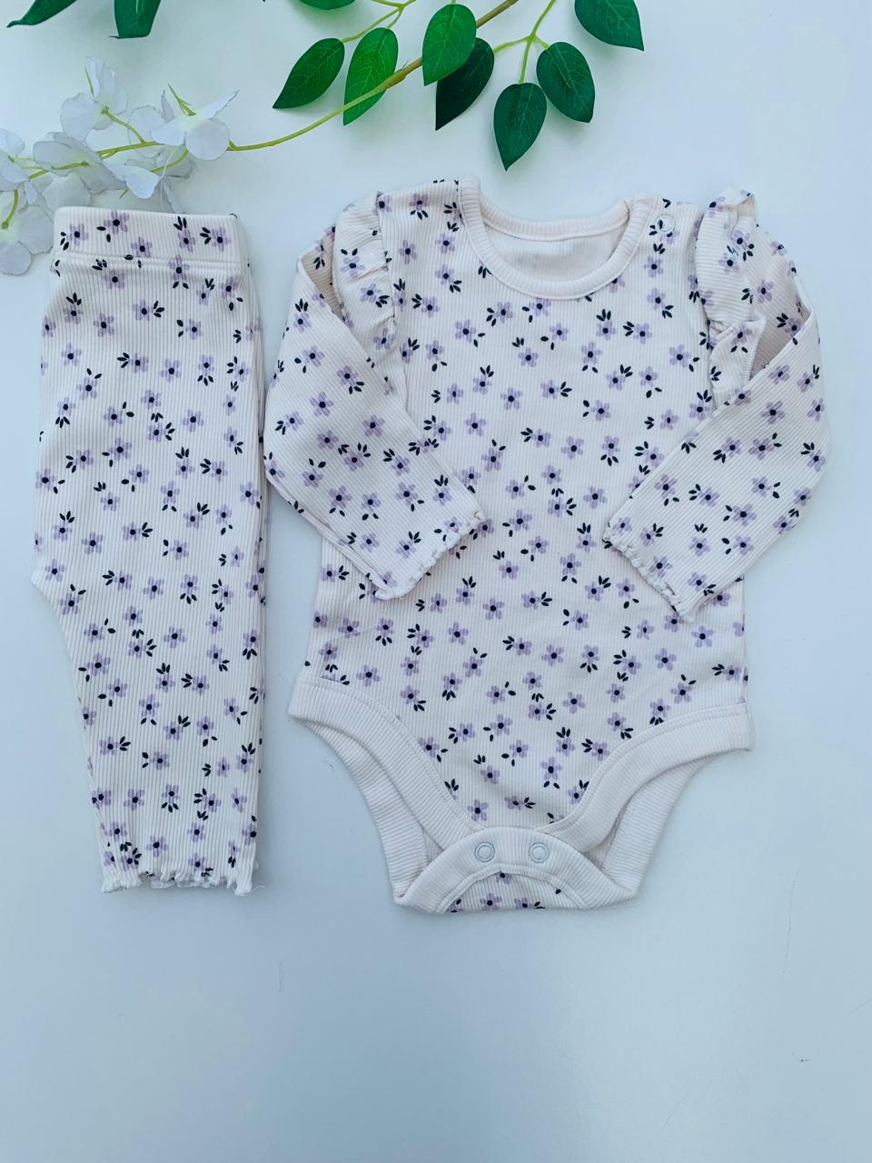 George Floral Bodysuit with Trouser