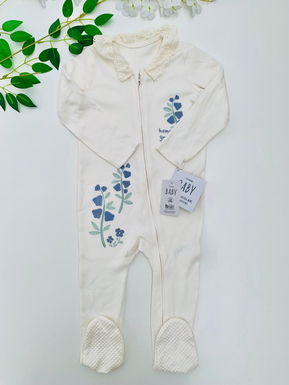 George Zipped Sleepsuit