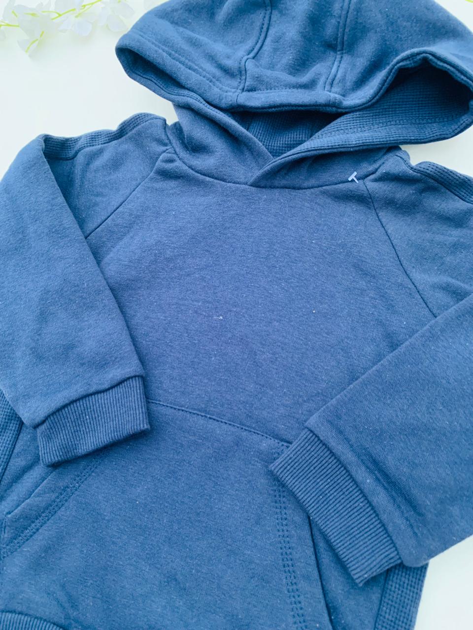 Matalan Plain Blue Hoodie